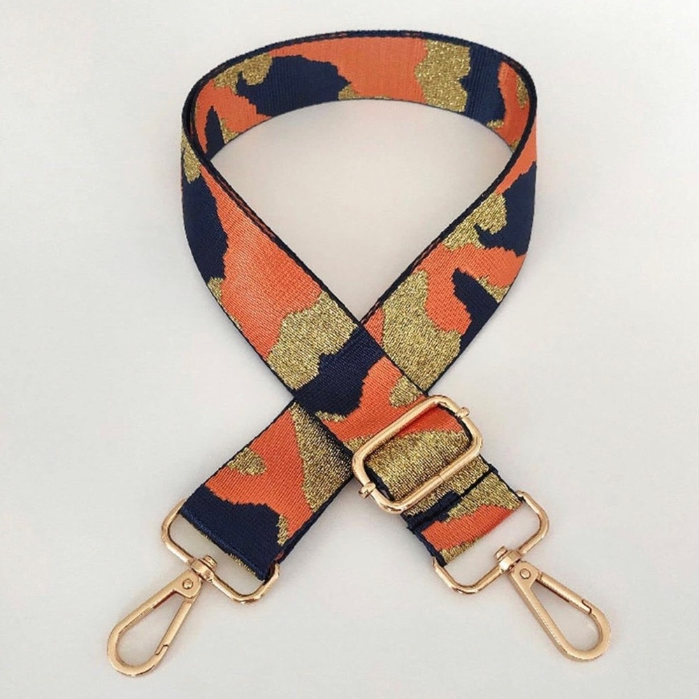 Glitter Camo Purse Strap